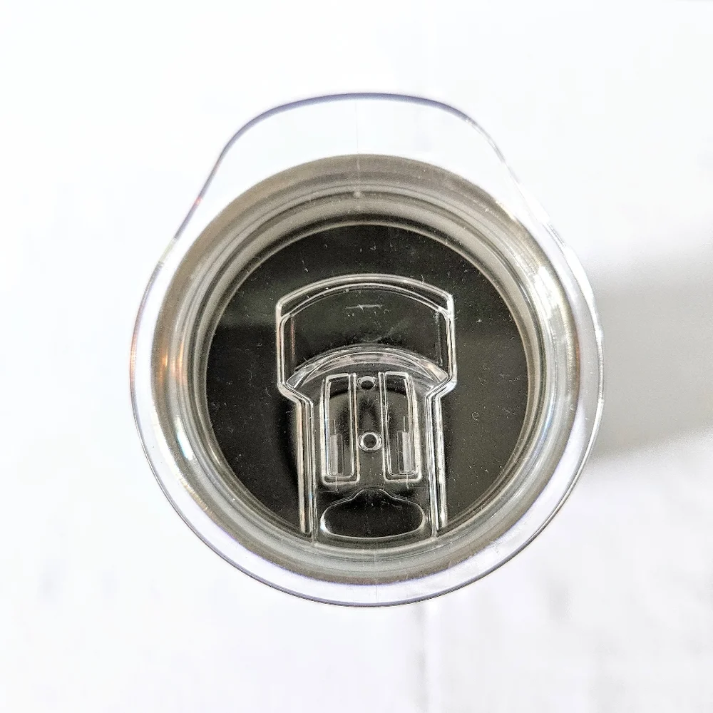 NWOT Mermaid Glittery Purple & Teal Ombré Insulated Hot or Cold Drink Travel Cup - Picture 4 of 5